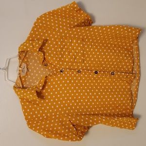 Short sleeve top size med